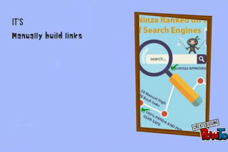 provide 60 quality content based backlinks per week