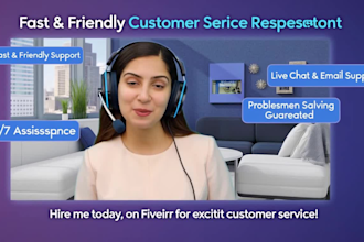 provide professional customer support through chat email and calls