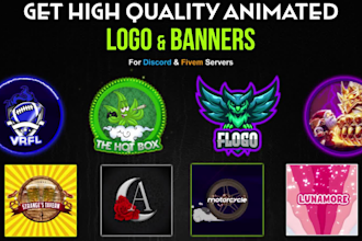 create discord animated icon, server banner, channel banners
