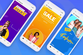 create instagram stories to promote your product or business