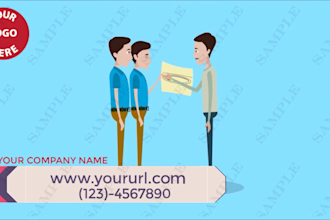 make pool cleaning or maintenance service 2d explainer video