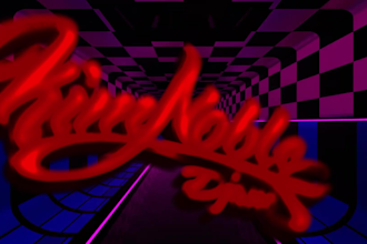 create high energy vj loops, dj visuals and logo animations