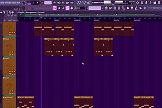 produce trap, drill, techno, house tracks