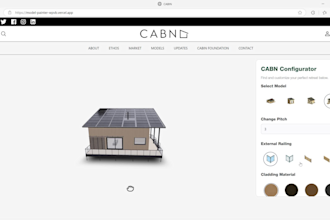 create 3d web pages with threejs, r3f and react