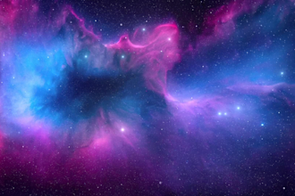 create this amazing space nebula animation