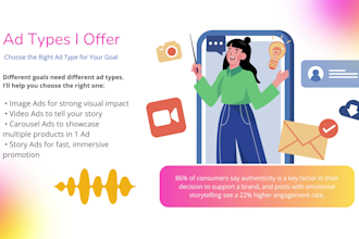 be your expert facebook and insta ads manager to boost