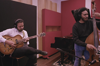 record the upright bass for your music project