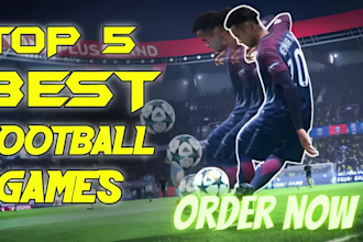 edit high quality football, soccer videos for youtube, shorts, and social media