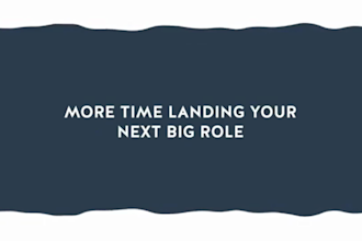 upgrade your resume write executive cv and cover letter within 12hours