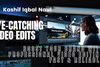 create eye catching video edits for social media and online ads