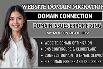 connect, redirect domain to shopify, godaddy domain to wix, or systeme io