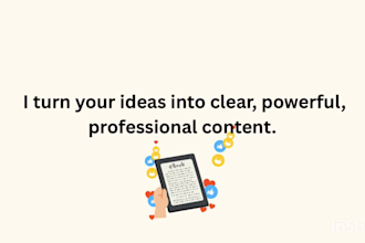 be your bestselling ghostwriter for books and SEO ebooks