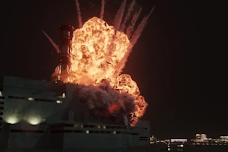 do vfx composting, cleanup visual effect, green screen remover, fire explosion