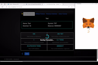 create erc20 or any  smart contract on any evm chain