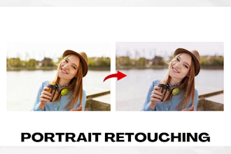 do professional photoshop portrait retouching
