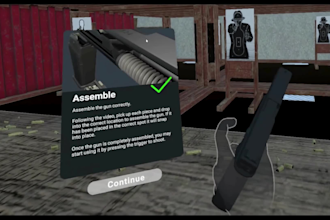 build virtual reality VR meta quest app game in unity