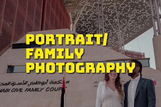 provide portrait and family photography and videography