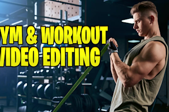 edit your workout and fitness videos