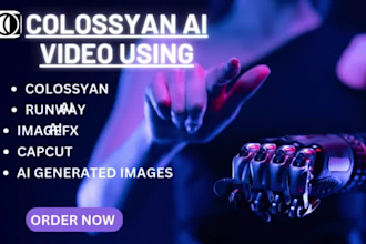 create colossyan ai video using imagefx capcut kling ai and  runway ai
