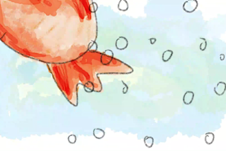 make childrens book illustration  digital water colour medium