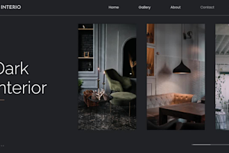 design premium UI UX or frontend for website