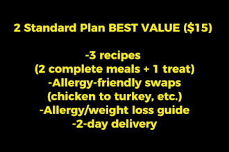 create wholesome pet recipes for your pets