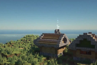 create a minecraft cinematic