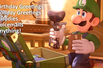 do a voiceover impression of luigi for you