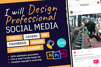 design eye catching social media posts
