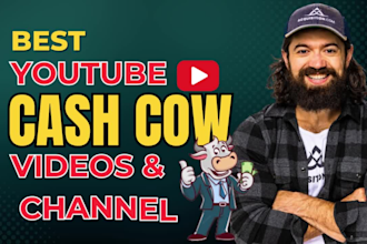create cash cow youtube video editing, channel automation