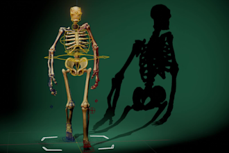 rig your model in blender