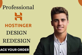 hostinger website  design hostinger  redesign hostinger ecommerce wordpress