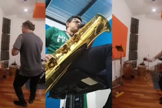 record professional saxophone of any style
