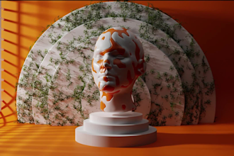 create 3d animated visuals for your dj set or track