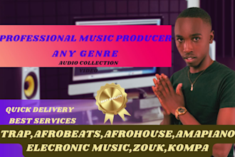 be your afrobeat, zouk, kompa, amapiano beat maker