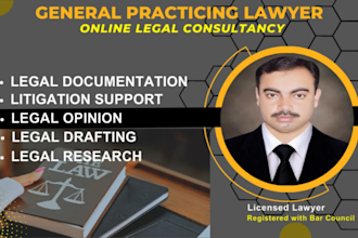 be your professional lawyer for virtual legal assistance