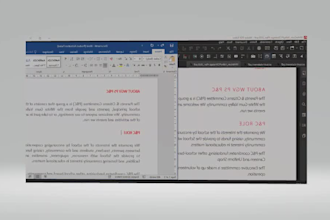 convert PDF to word then format