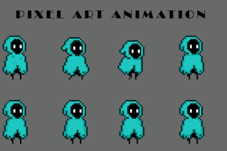 design a pixel art sprite sheet, 2d game asset or sprite animation