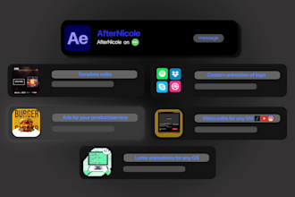 edit any after effects template