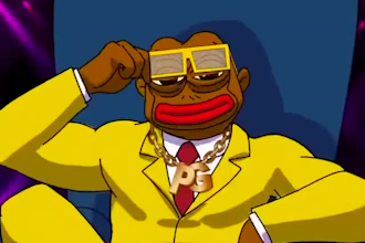 create 2d memecoin animation animation solana crypto memecoin art