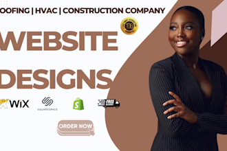 build plumbing  hvac roofing construction revamping contractor shopify website