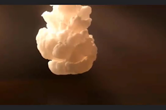 make 3d fluid simulation 3d water simulation particles simulation vfx animation