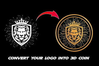 create a stunning, amazing, eye catching coin animation