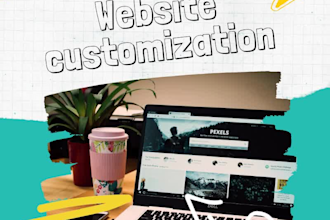 customize existing wordpress or any other type of website