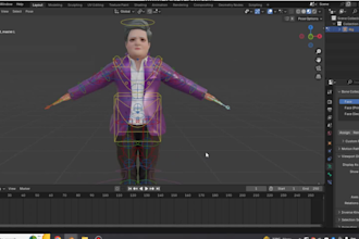 rig your 3d models in blender for game engines or animation