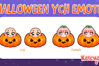do a ych halloween animated emote