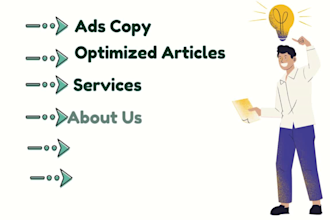 provide best copywriter service email copy web copy case study and content SEO
