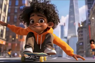 create ai cartoon video and ai video art