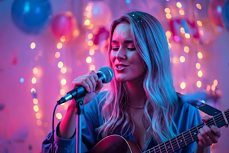 create and  sing custom songs for your birthday or anniversary