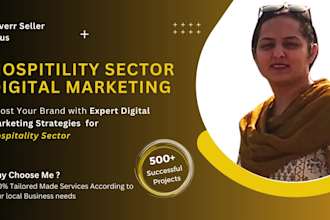 create digital marketing strategy for hospitality sector